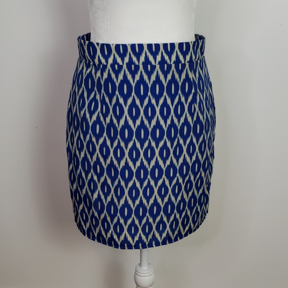 Francesca's Annabella Ikat Mini Skirt with Pockets
